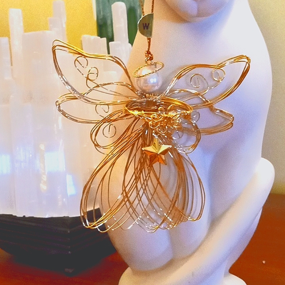 Vintage Avon Radiant Angel Ornament